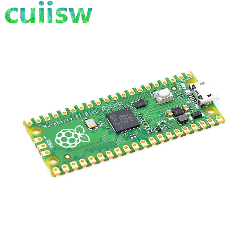 Raspberry Pi Pico Development Board RP2040 Dual-Core 264KB ARM Low-Power Microcomputers High-Performance Cortex-M0+ Processor