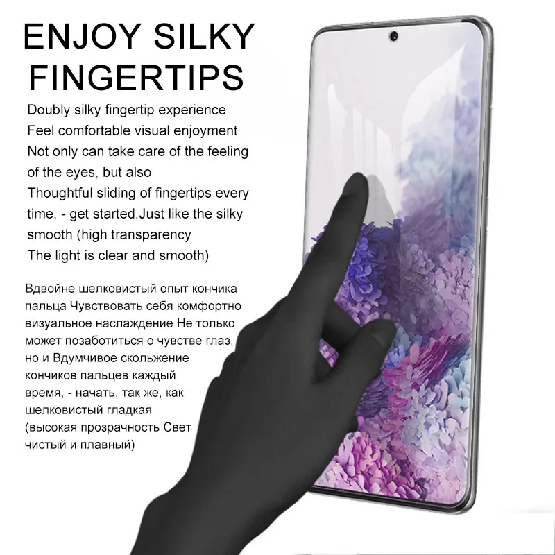 4Pcs Hydrogel Film Screen Protector For Samsung Galaxy S10 S20 S9 S21 S22 S23 Plus Ultra FE Screen Protector For Note 20 8 9 10