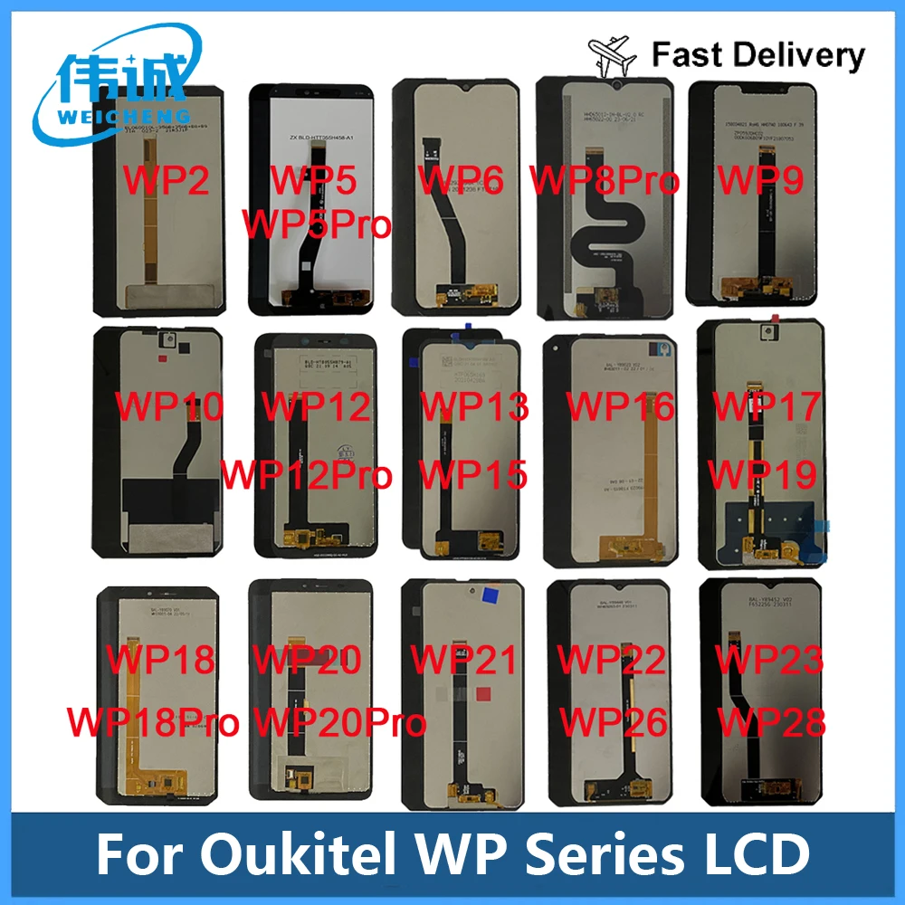 

For OUKITEL WP32 WP5 WP6 WP8 WP9 WP10 WP12 WP13 WP15 WP16 WP17 WP18 WP19 WP20 WP21 WP22 WP23 WP26 WP27 WP28 WP30 WP33 36 Pro LCD