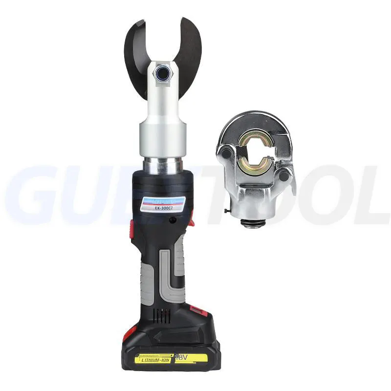 Battery Powered Cable Cutter Hydraulic Cordless Electric Cable Cutter ...