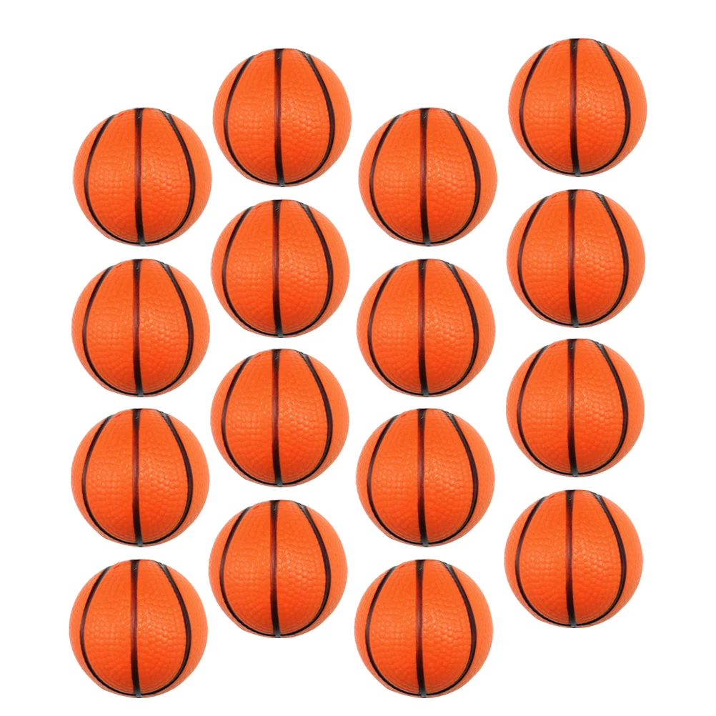 24 Pcs Mini Toys Swimming Pool Toys Small Basketballs Squeeze Ball Tiny Sports Balls Pu Mini Indoor Basketball 2