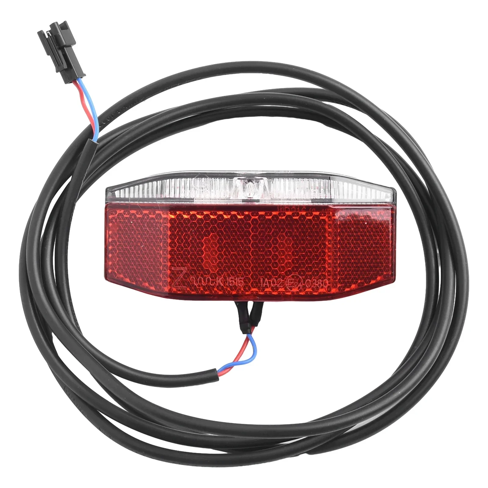 6V - 48V E-bike TailLight Electric Bicycle LED Rear Light Lamp WaterProof Universal Night Riding Warning Tail Light Accessories