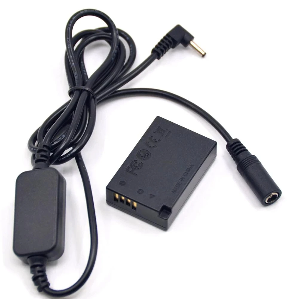 Dr-E17 Dc Accoppiatore 12V-24V Cavo Di Alimentazione Step-Down + Lp-E17 Batteria Fittizia Per Canon Eos M3 M5 M6 Eos-M3 Eos-M5 Eos-M6