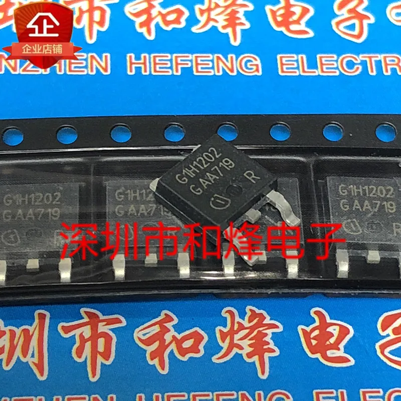 

Бесплатная доставка G1H1202 IGD01N120H2 TO-252 1200V 1.3A 10 шт.