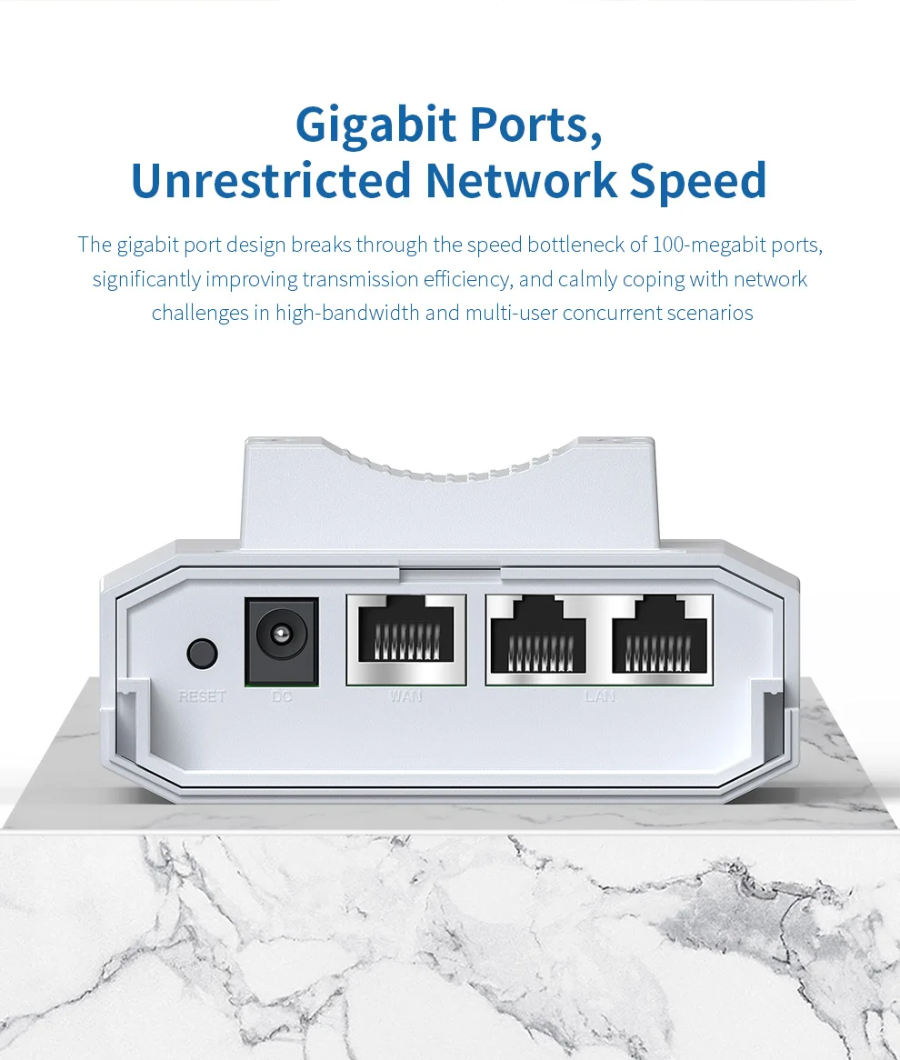 كومفاست خارجي WiFi7 3600Mbps نقطة وصول لاسلكية مع...