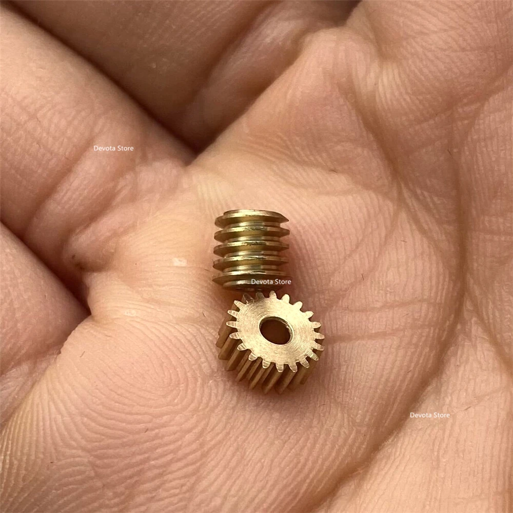Motor Gear Transmission Gear 0.3M 20T 2MM Turbine Worm Gear