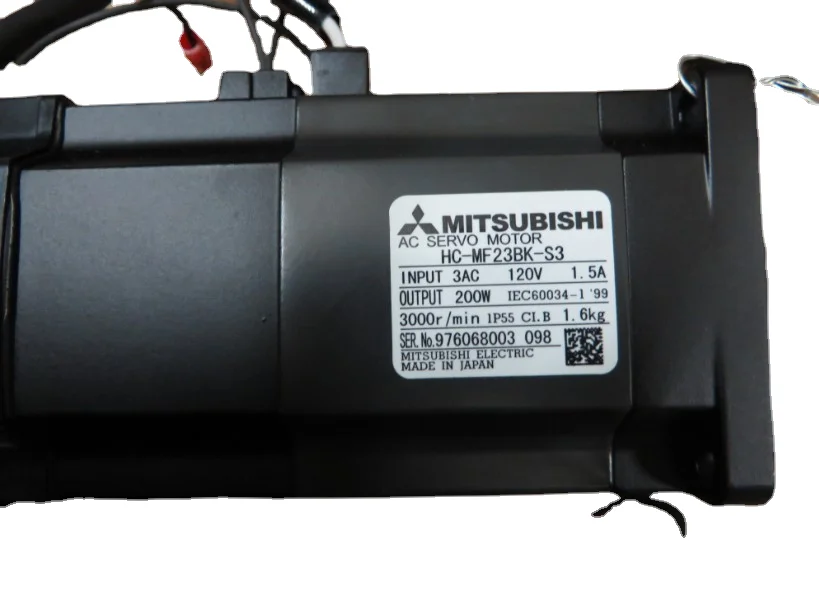 Spedizione Gratuita Originale Giappone Servomotore Ac 200W Hc-Mf23Bk-S3