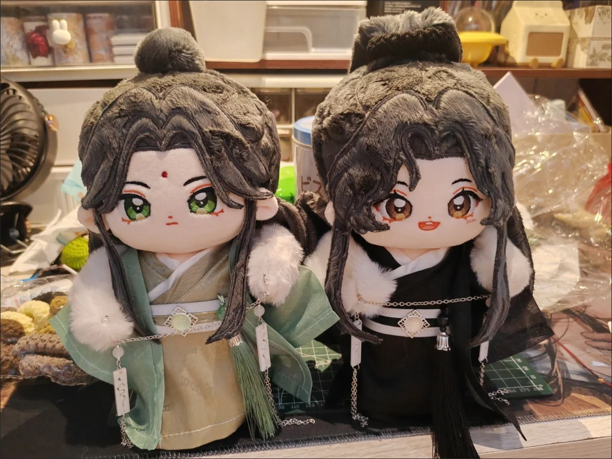 쓰림 악당의 자기 구조 시스템/Ren Zha Fan Pai Zi Jiu Xi Tong Shen Qingqiu&Luo Binghe 20cm 귀여운 옷 없음