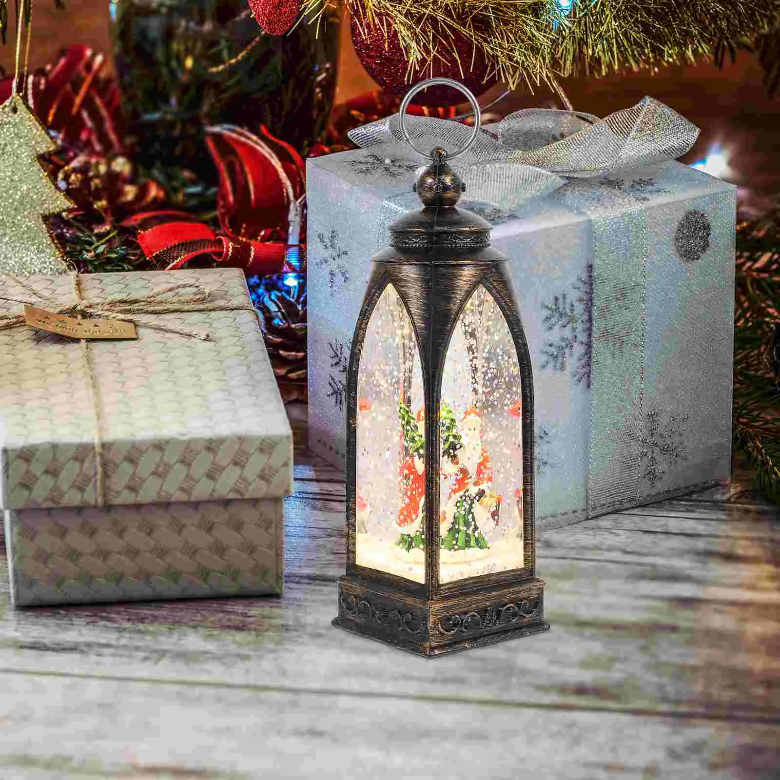 Рисунок 2 - светящийся Рождественский фон