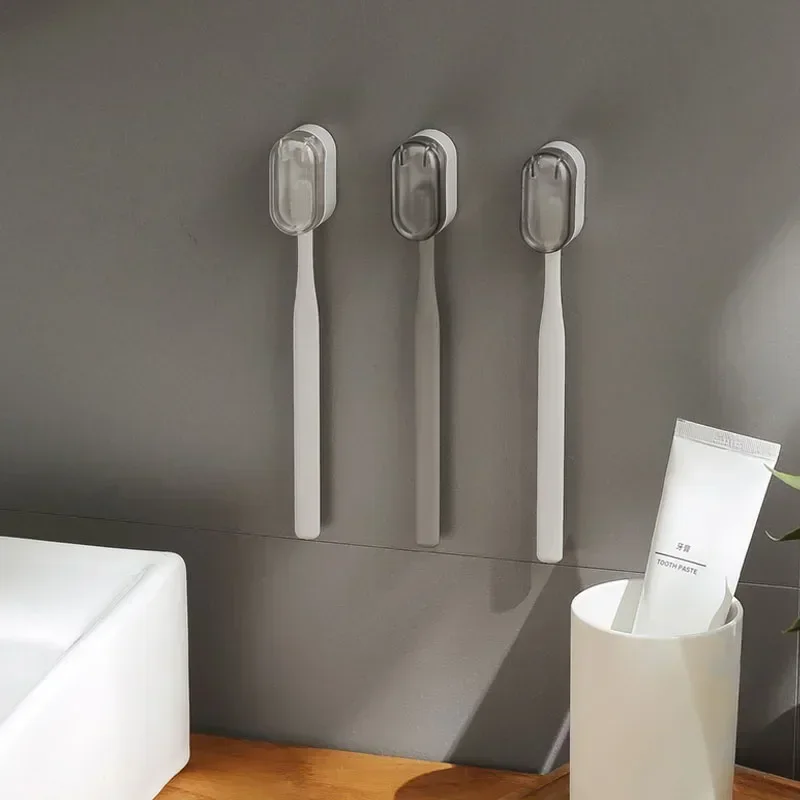 Toothbrush Holder Dust-free Innovative Wall-mounted Stylish Design