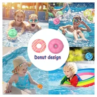 12 Pcs Magnetic Reusable Water Ball Magnetic Refillable Water Ball Fun Water Fight Game Self-Sealing Water Bomb for Summer Games 2