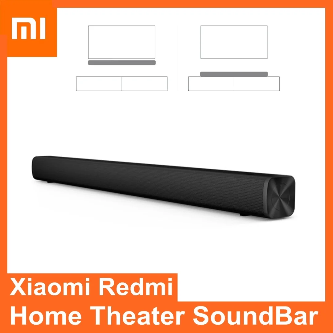 Звуковая панель Xiaomi Redmi TV 30 Вт Bluetooth 5 0 ПК кинотеатр Aux 3 мм проводная и беспроводная