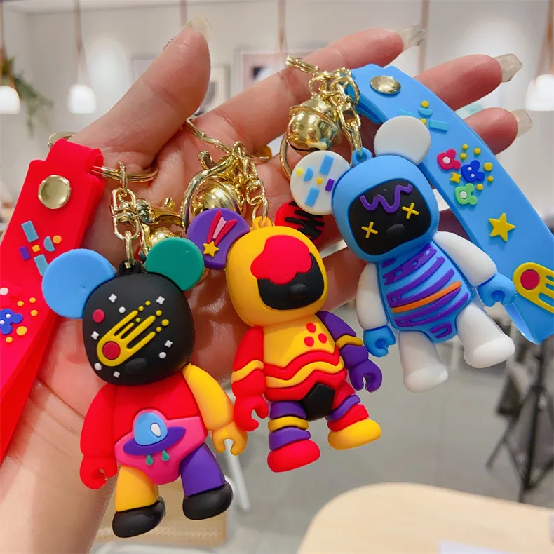 galaxy astronaut keychain