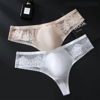 Tanga homme sans couture, string en dentelle, lingerie masculine, poche convexe 3D, sous-vêtements grande taille pour hommes, sexy pour les garçons, tangas hommes. 6