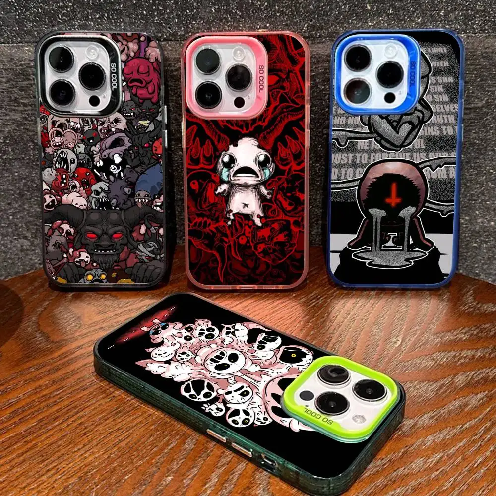 Game-Inspired Phone Case with Colorful Hard Cover Design