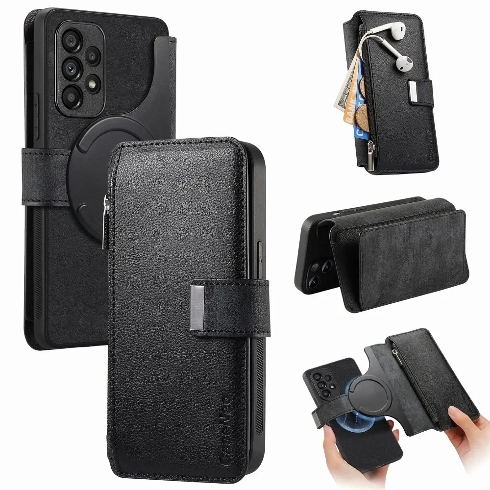 Versatile 2-in-1 Detachable Wallet Case with Premium Protection