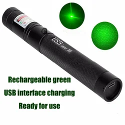 Laser flashlight green red blue purple laser pen lecturing teaching hunting laser device field traveler remote command operation
