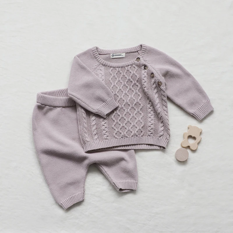 Knitting Sweater Set Newborn Baby New Baby Sets Clothes Knitted 2023 Spring Baby Aliexpress