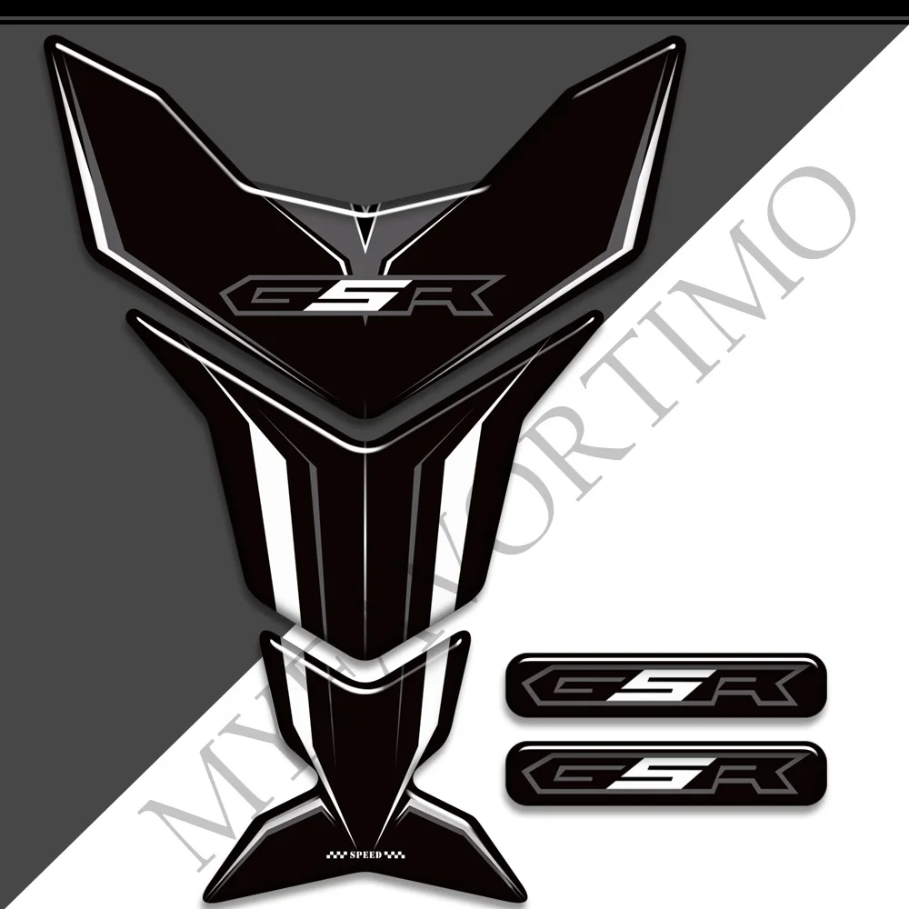 GSR1000 Tank Pad Protector Stickers Decals Motorcycle Fuel Oil GSR250 GSR400 GSR600 GSR750 For Suzuki GSR 250 400 600 750 1000