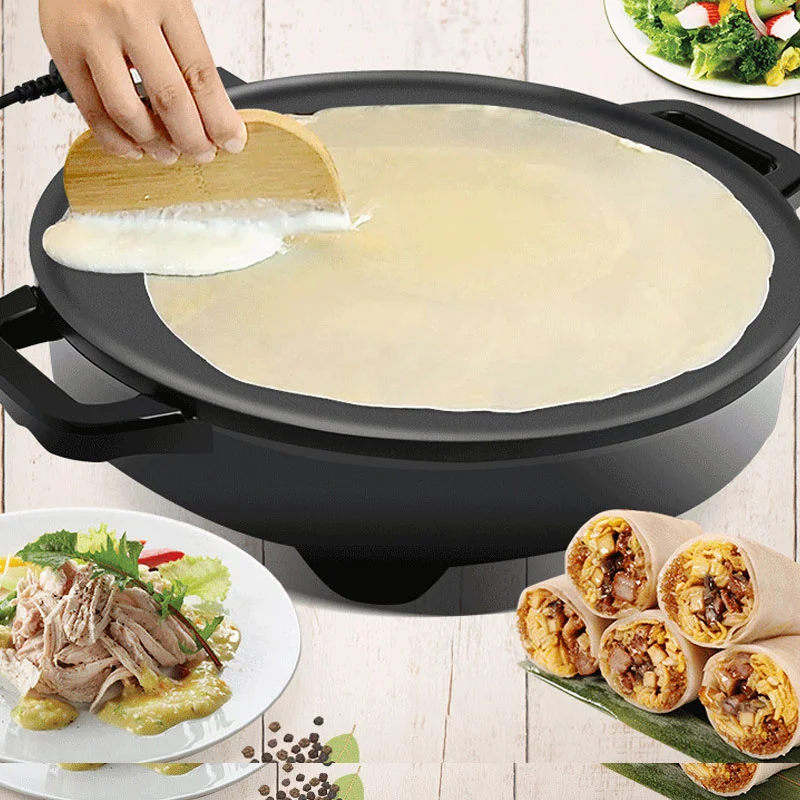

2022 Wholesale Price 16 inch Automatic Small Electric Pancake Crepe Maker Machine