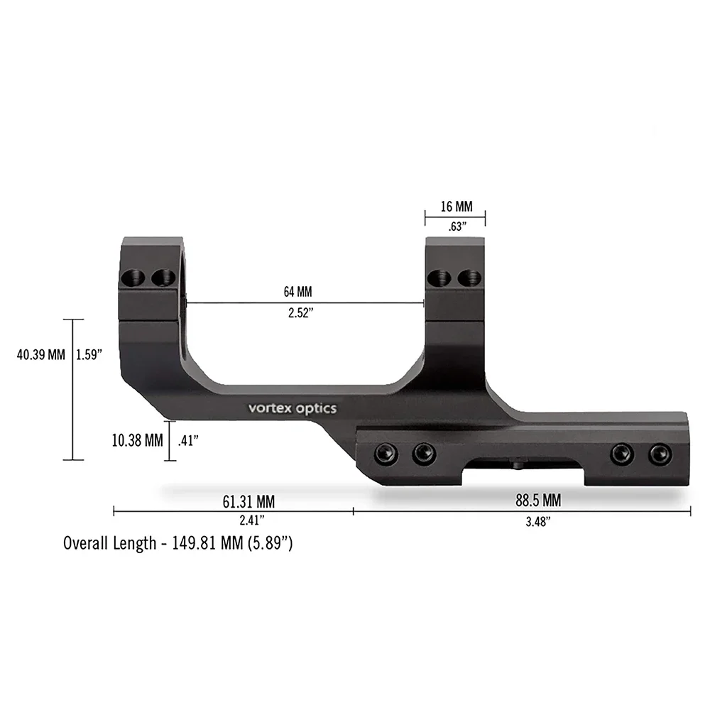 VT Tactical Scope Mount 25.4/30MM Optical Sights Rings Cantilever Riflescope Mounts for 20mm Picatinny Rail rifle scope mount ring rifle scope mount picatinny riser mount scope riser mount scope mount adapter