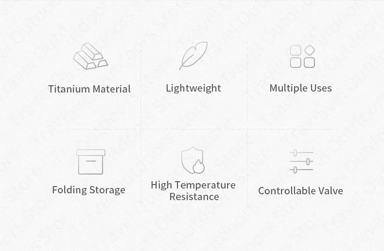 Ultimate Titanium Camping Wood Stove Ultralight Fast Cooking