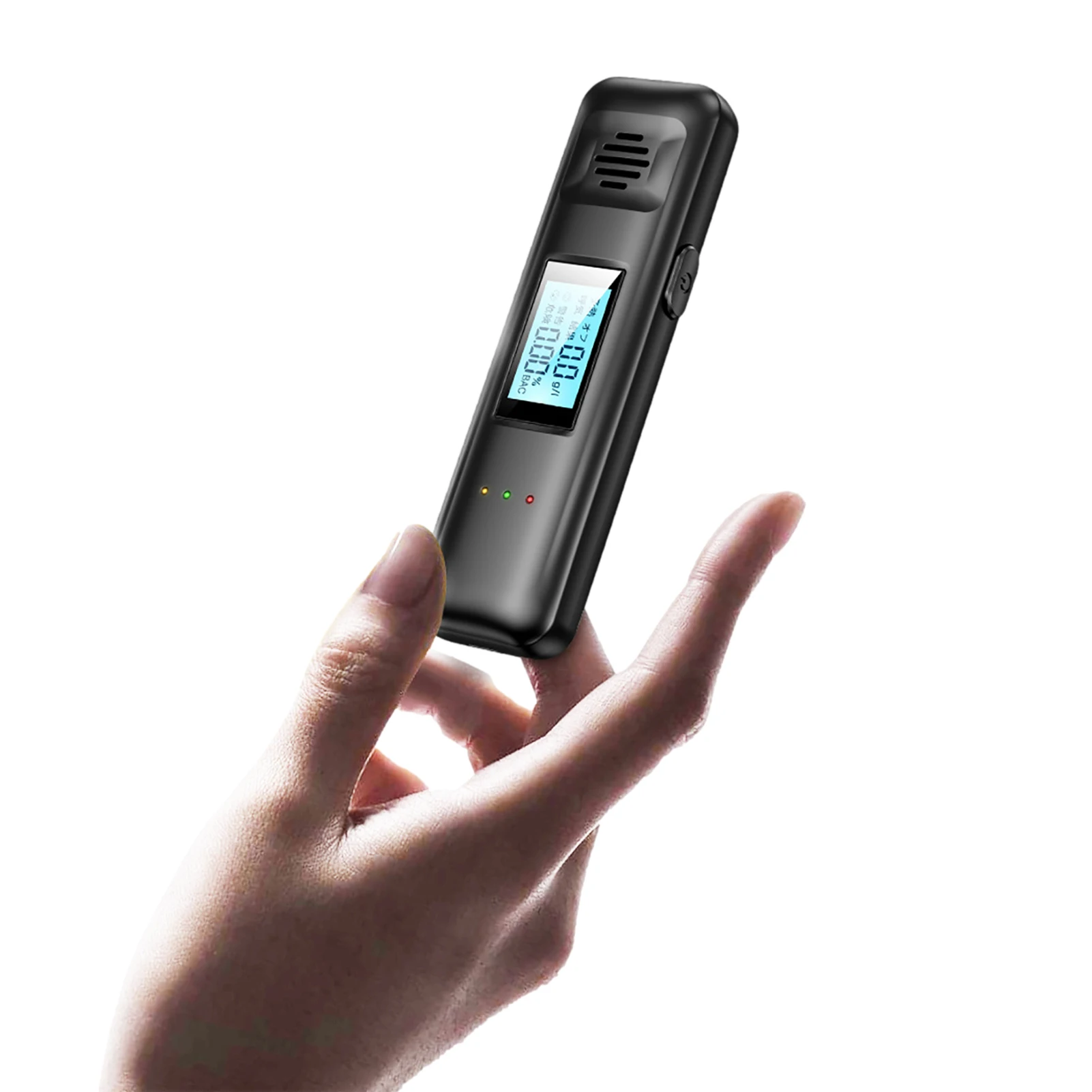 

Портативный алкотестер с ЖК-дисплеем, перезаряжаемый портативный тестер для водителей для личного домашнего использования