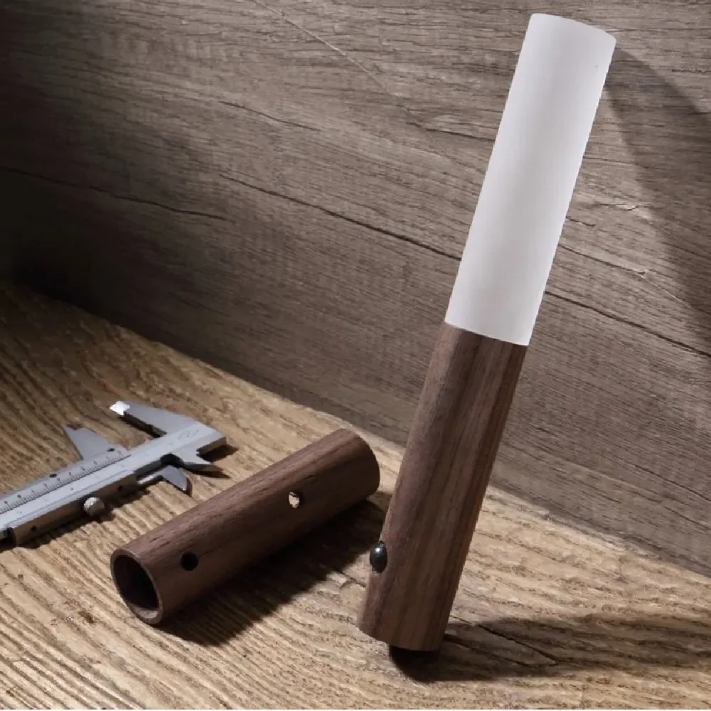 Intelligent Wooden Magnetic Suction Lamp LED Charging Night Light Staircase Corridor Bedroom Atmosphere Human Body Sensing Light Sdf0ae02fd1da42259a547ada87520a2fp