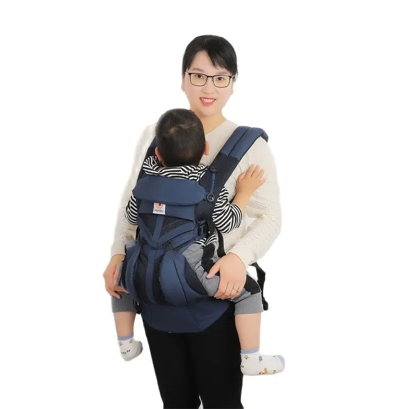 

Baby Carrier Waist Stool With Storage Bag Kangaroo Shoulder Swaddle Sling Infant Kid Wrap Ergonomic Backpack Hipseat