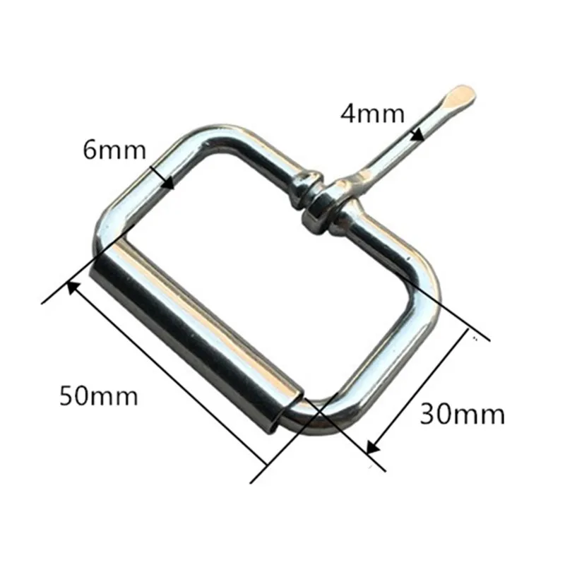 Pin Buckle Cowboy Bag Leather Roller Metal Horse Products Accessories Fitting 50mm horse riding equipment