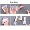 Wall Mount Automatic Toothpaste Dispenser Bathroom Supplies Toothpaste Squeezer Toothbrush Holder toothpaste squeezer 5