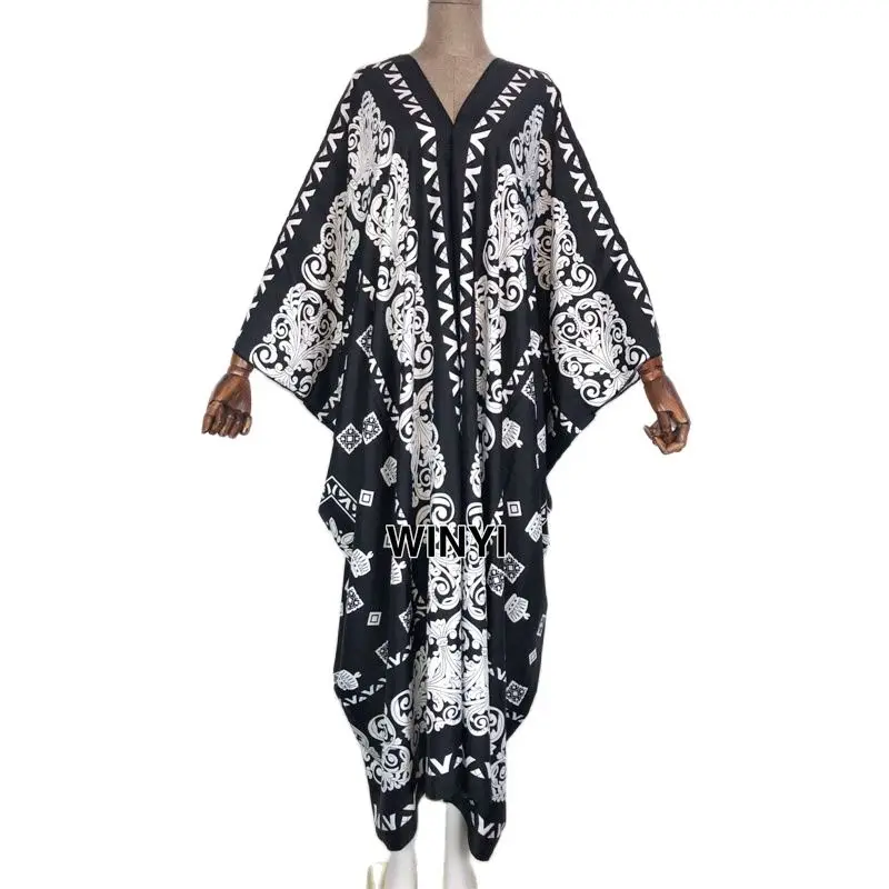 XIZEO 2022 summer fashion v-neck Party Elegant Dress Muslim Abaya kaftan caftan Bazin Robe Gown Sexy Lady Party maxi boho beach