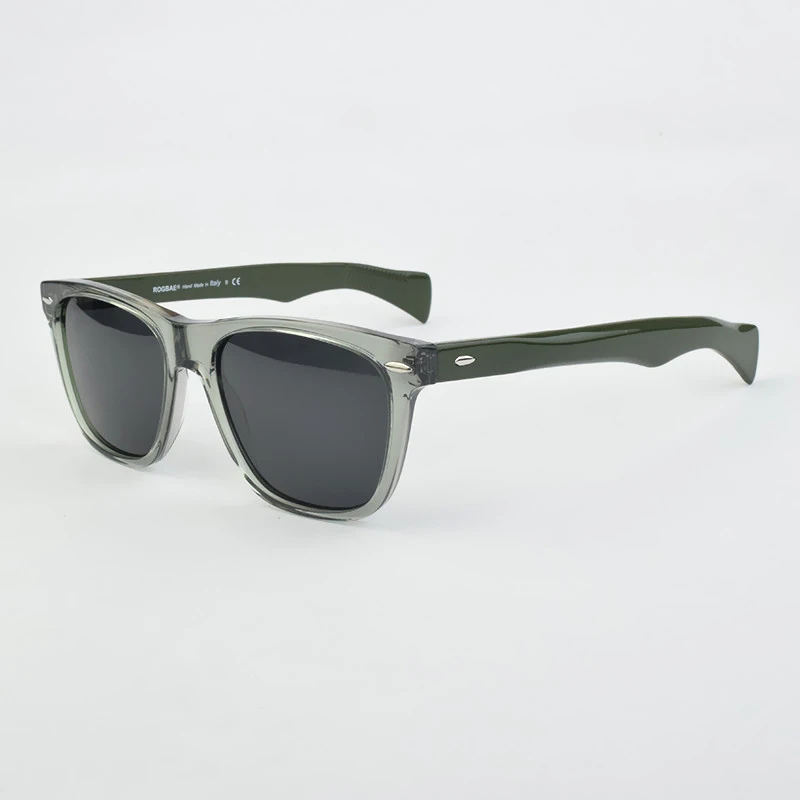 ROGBAE Vintage Acetat polarisierte Sonnenbrille Männer S8581 Hohe Qualität Retro Designer sonnenbrille Frauen Luxus Marke Sonnenbrille UV400 – Detail 20