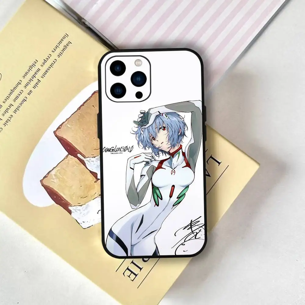 Anime Girl Phone Case - Ayanami Rei Silicone Soft Cover
