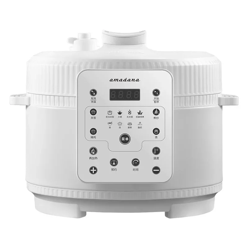 Electric Pressure Cooker 3L Automatic Smart Rice Multi-Function Steamer for Home Cooking Kitchen Appliances