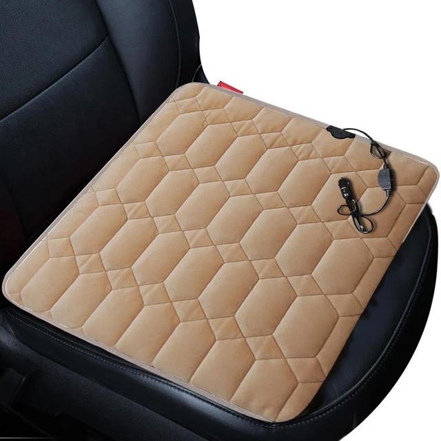 Coussin chauffant électrique USB chaud, coussins chauffants pour voiture,  chaise de bureau, coussin domestique, coussin de siège métropolitain,  polymères pour animaux de compagnie, automne, hiver - AliExpress