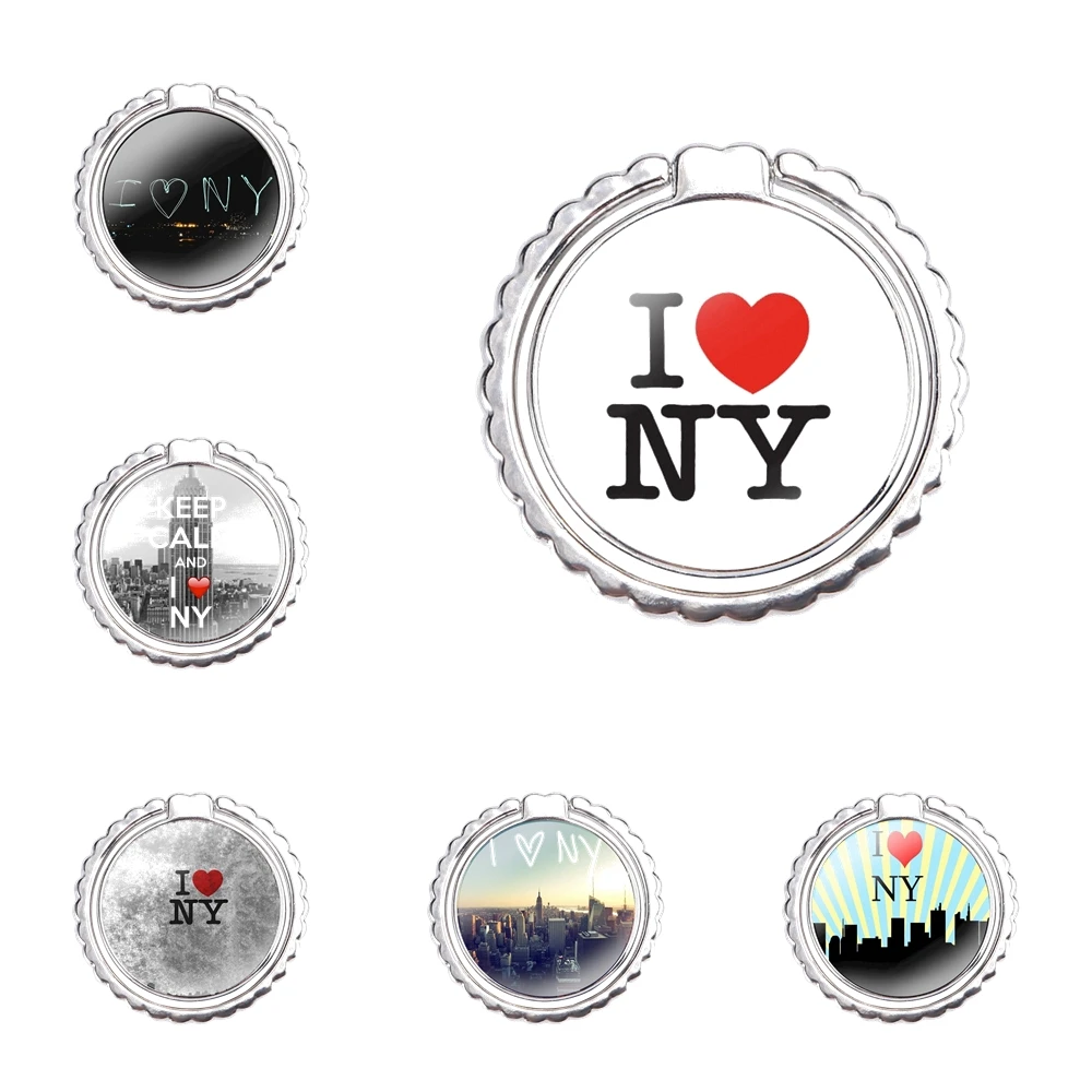 I Heart NY City New York вращающаяся подставка-кольцо для пальца |