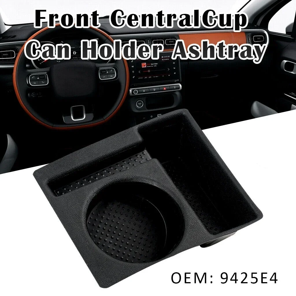 Portabicchieri Anteriore Per Citroen C3 E DS3 2009-2019 - Ricambio Originale 9425E4 - Portamonete E Organizer