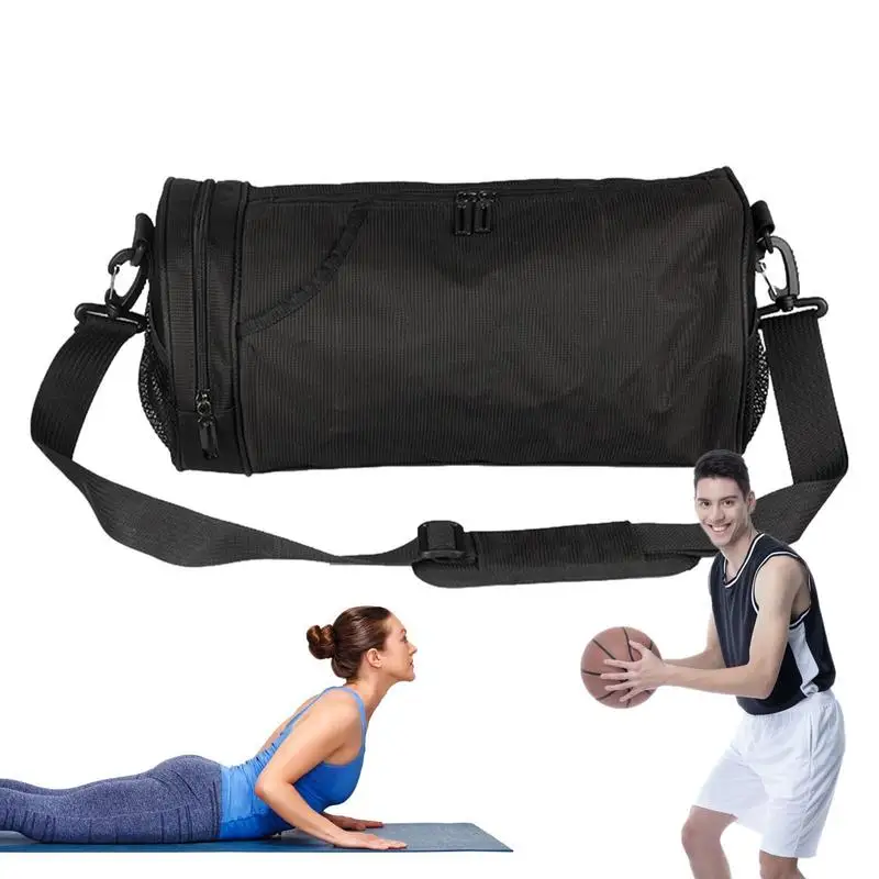 

Mens Gym Bag Shoe & Wet Compartment Gym Travel Bag Multifunctional Small Workout Bag Waterproof Personal Item Travel Bag For