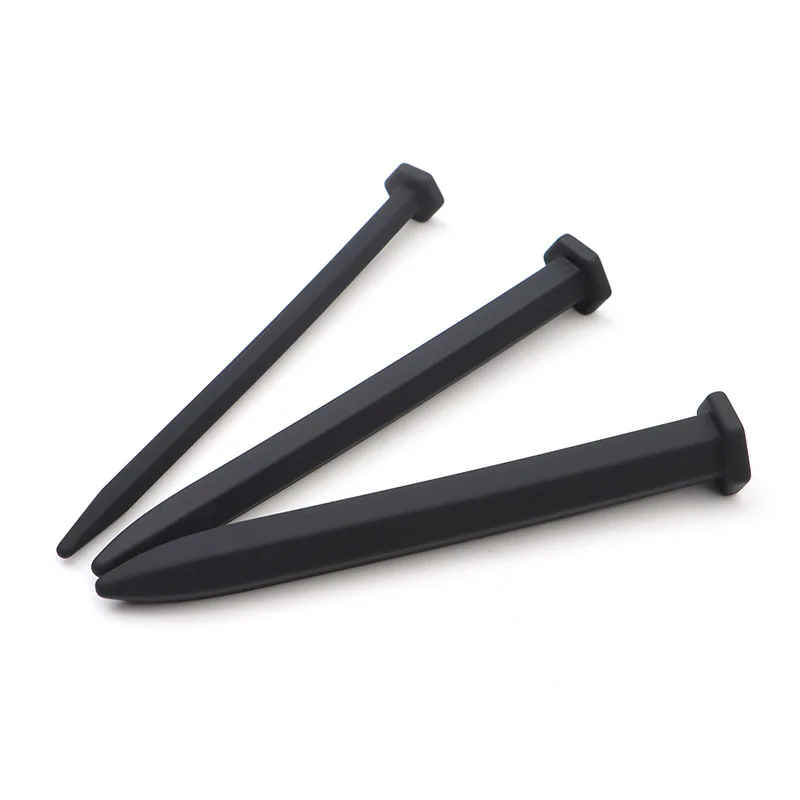 6 Sizes Soft Silicone Horse Eye Stick Urethral Dilator Horse Eye Stick Penis Rod BDSM Penis Plugs Stimulator Catheter Sex Toys