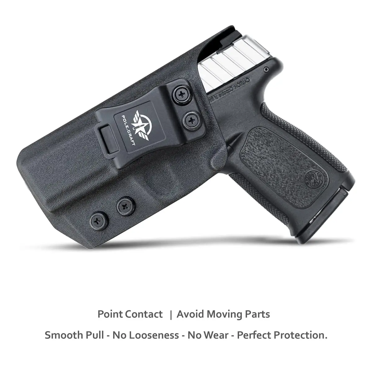 S&W SD9VE SD40VE Holster IWB Kydex Holster Custom Fit:SD9 VE / SD40 VE Pistol - Inside Waistband Concealed Carry