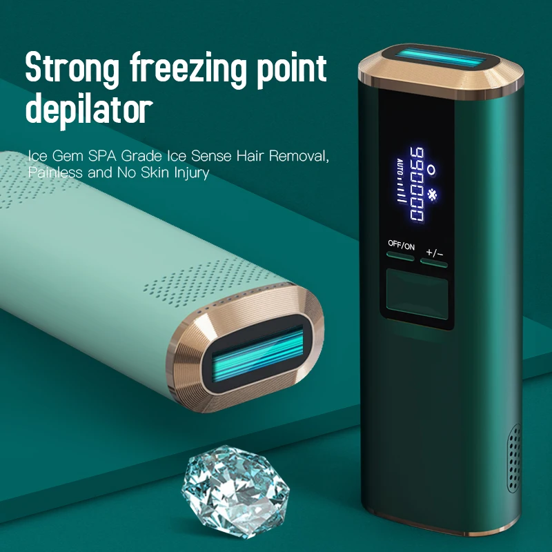 

990000 Ice Flashes Laser Hair Removal Device Painless Portable Bikini Trimmer Permanent Hair Remover IPL Epilator