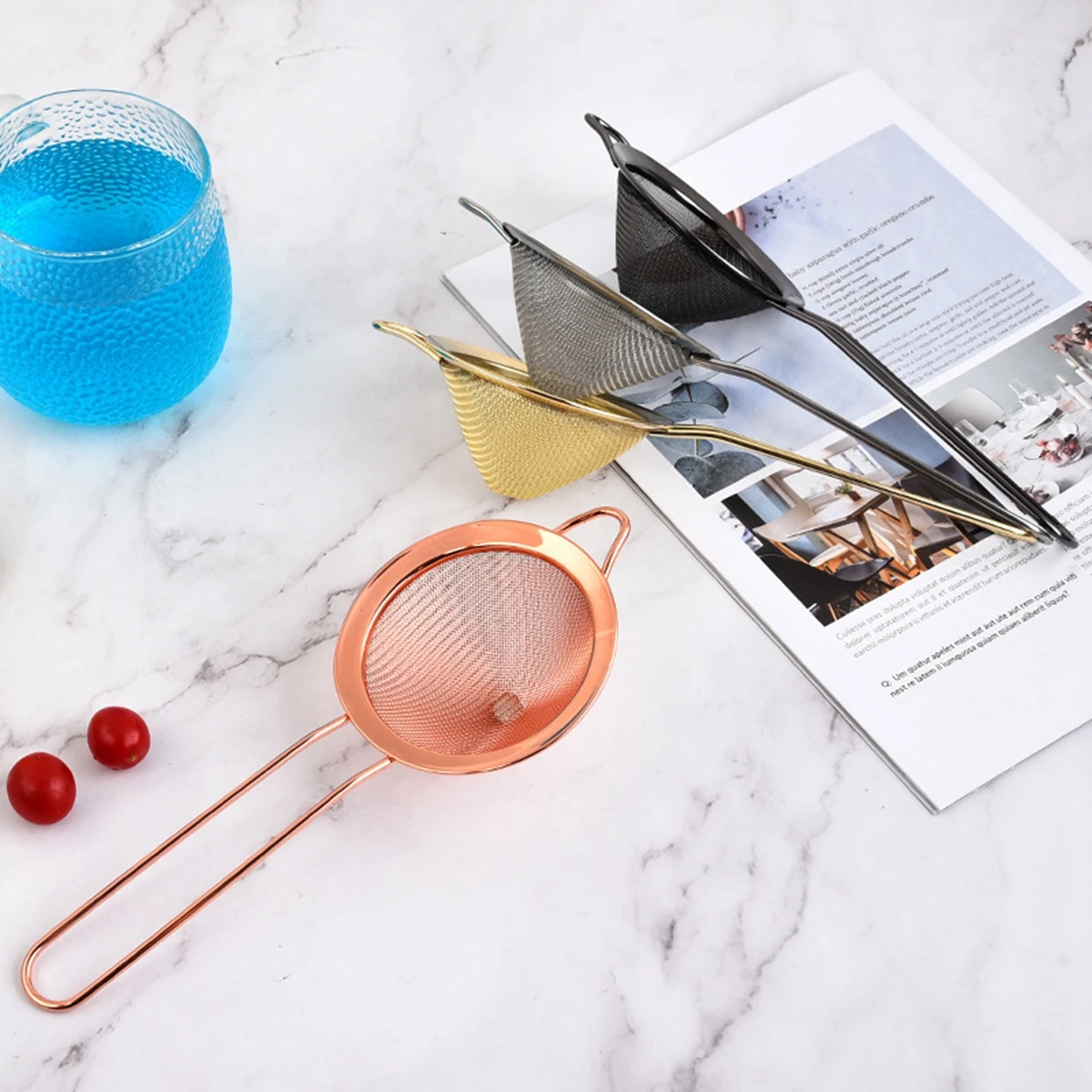 Fine Mesh Strainer Reusable Brew Beer Brewing Filters Straining for Tea