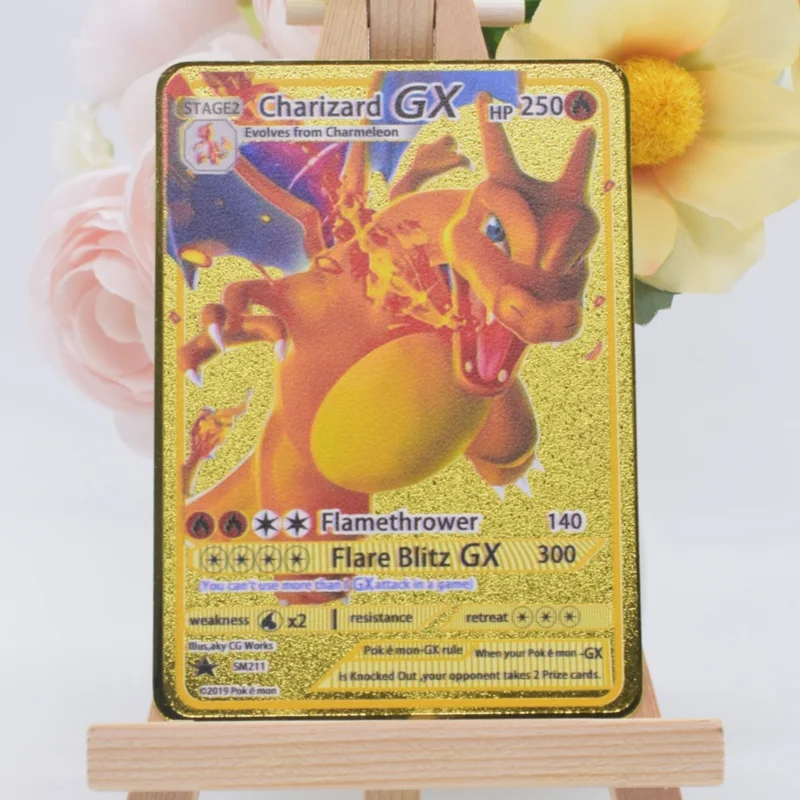 Charizard Shining Holographic Rare Collection Battle Cards