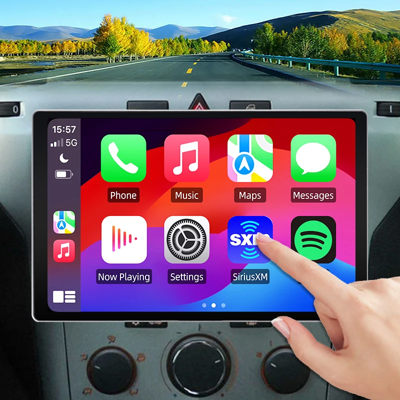 2K QLED Bildschirm Auto Radio Für Mitsubishi Outlander 3 GF0W GG0W 2012-2018 Drahtlose CarPlay Android Auto multimedia autoradio