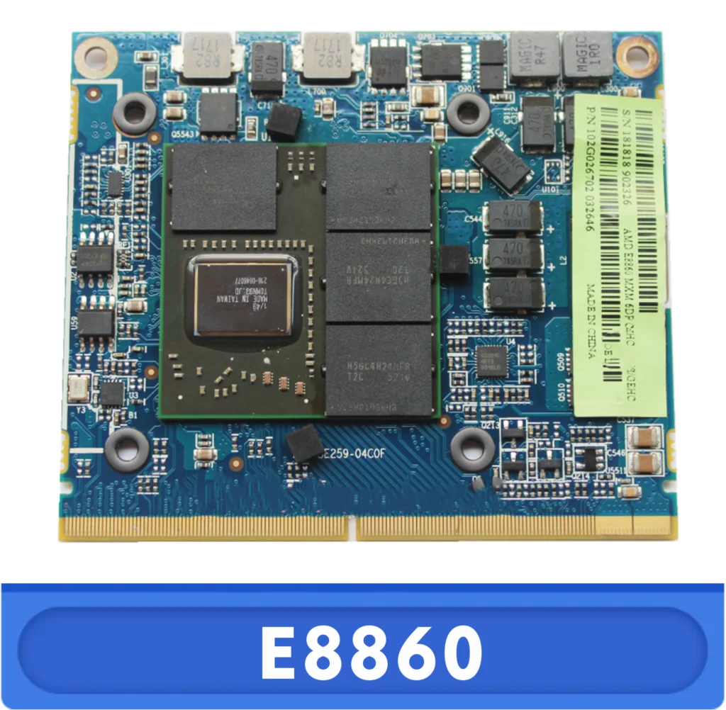 MXM30E8860embeddedgraphicscardallinonemachineembedded