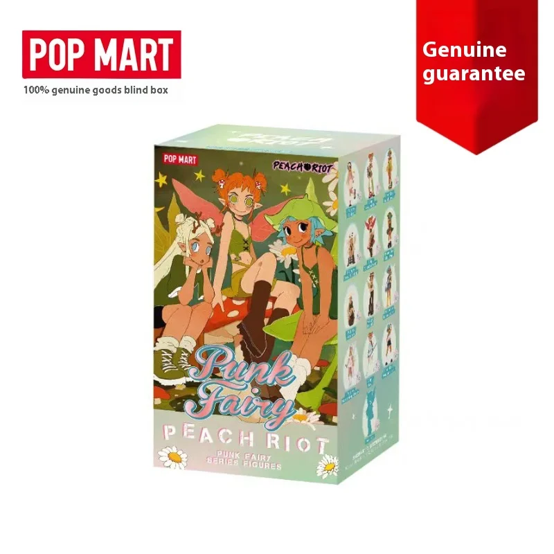 Genuine Peach Riot Series Blind Box Children Toys Mystery Box Trendy Play Decoration Birthday Gift Fairy Series Model Figurine