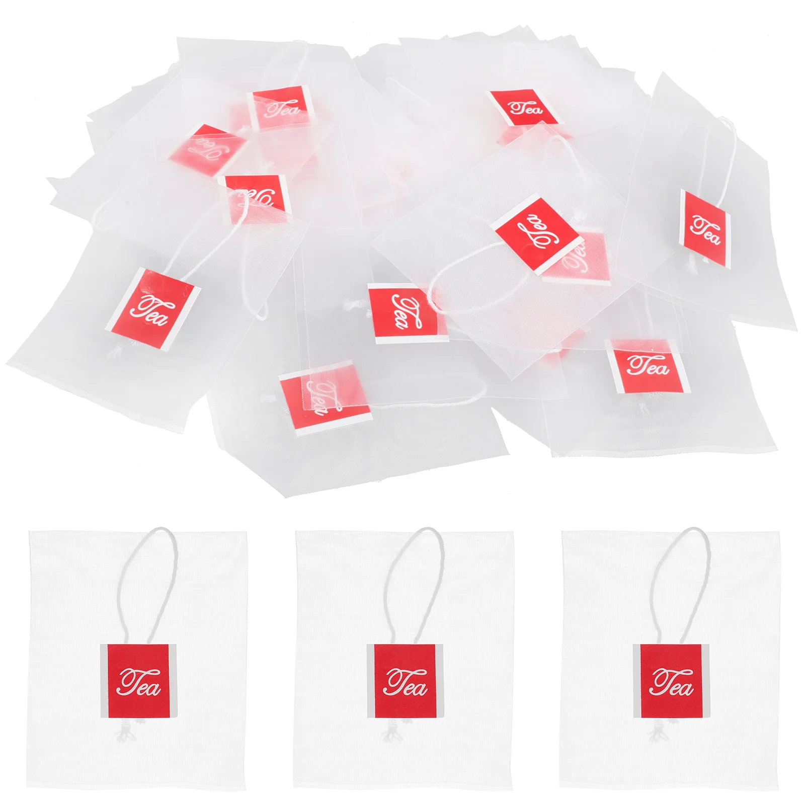 

Tea Bag Filter Nut Strainer Coffee Straining Infuser Bags Spice Empty to Fill Loose