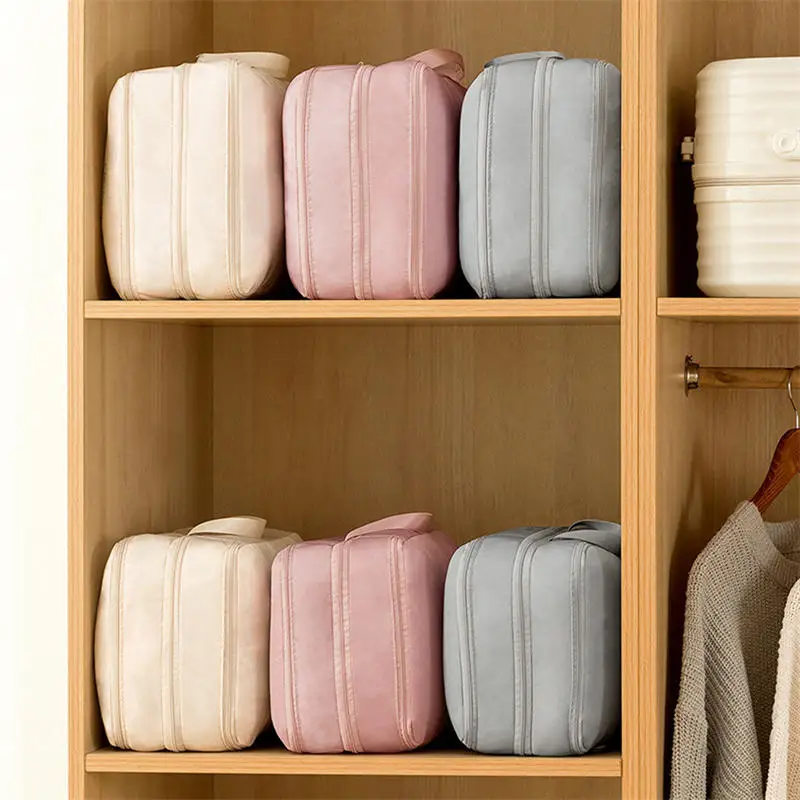 Space Saving Compression Pouch Clothes Storage Bags Comforter Compression Pack Closet Cabinet Wardrobe Organizer Storage Pouch 4