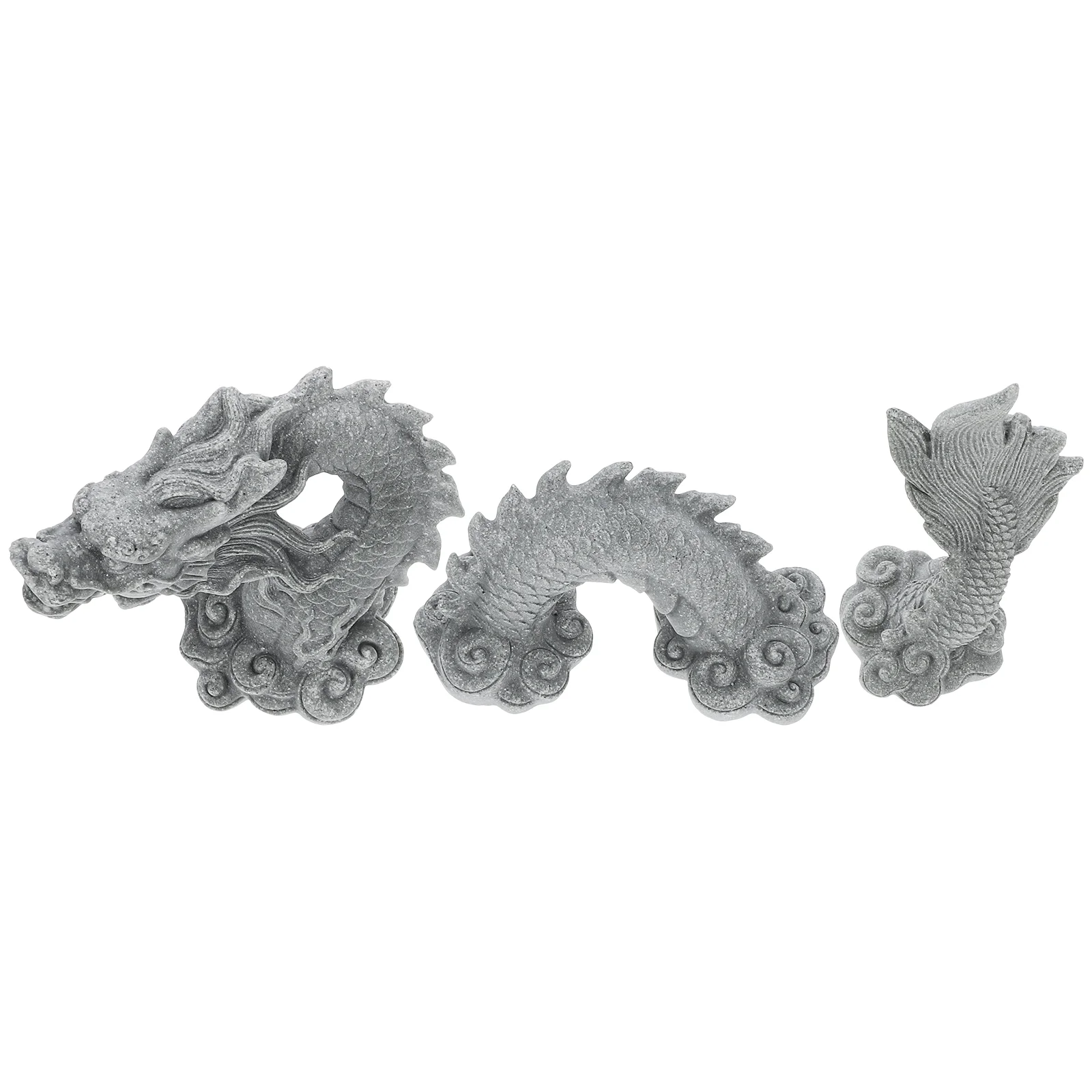

Chinese Dragon Statue Fish Tank Aquarium Decorations Home Office Year The Dragon Tabletop Ornament Accessories Wealth Success